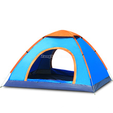 3-4 Person Camping Tent, Automatic Speed Hand Throwing Tent